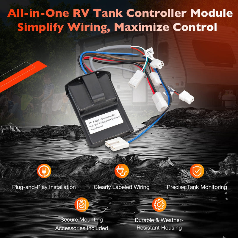 36398 RV Toilet Automatic Flush Controller for 2006 Tecma Silence Plus Toilet