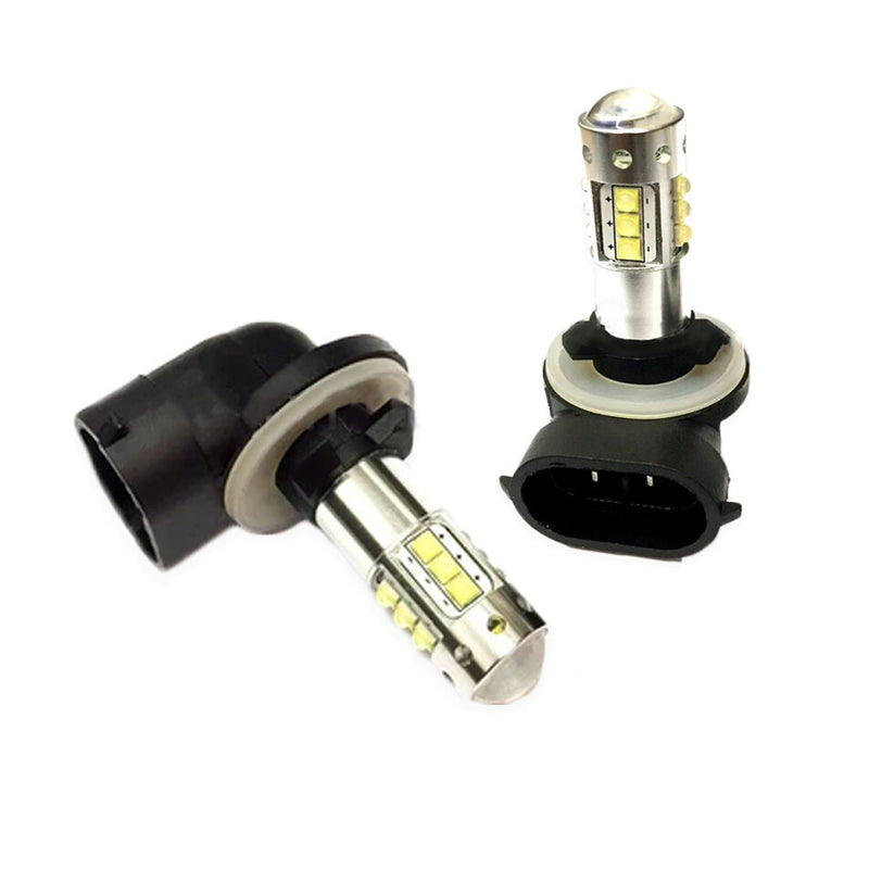 DURAFORCE 80W LEDs Super White Headlights Bulbs Lamps 2 Pack for Polaris Sportsman Ranger