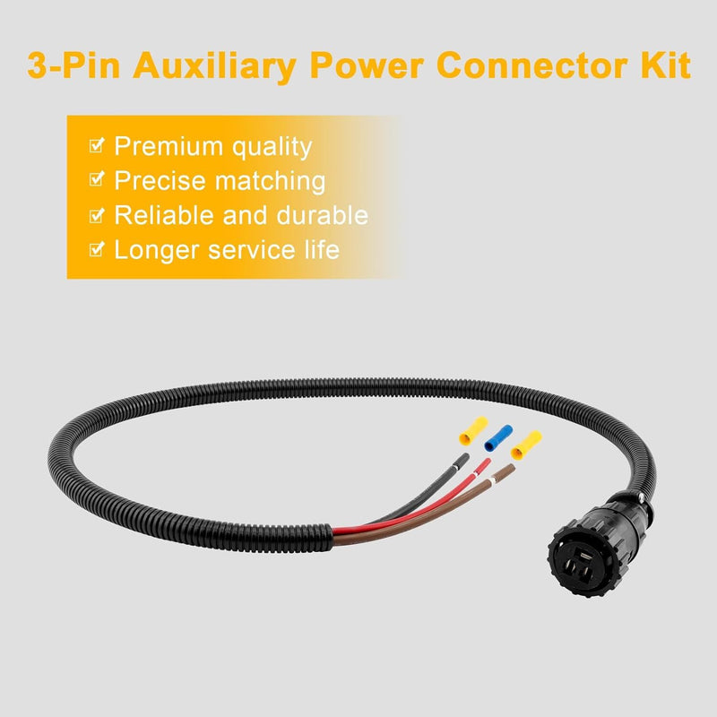 86511459 187103A1 Power Connector Kit for Case IH Tractor Combine Cotton Picker