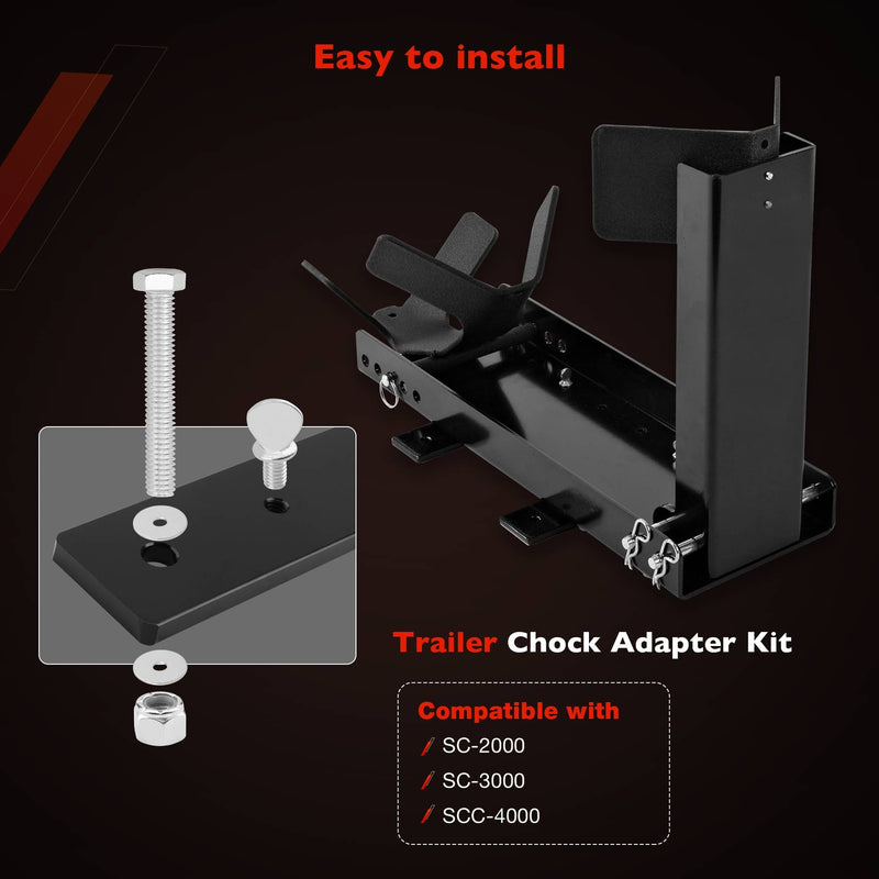SC 3000 Motorcycle Trailer Stop Adapter Kit For Pit Stop Wheel Chock System