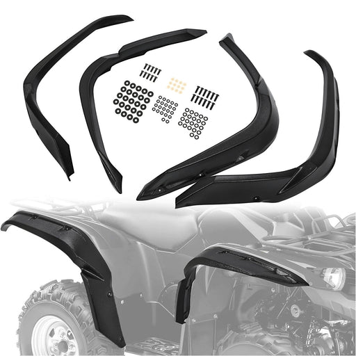 DURAFORCE Fender Flare Guard 4PCS Overfender Mud Guard for Yamaha Grizzly 700 2016-2025
