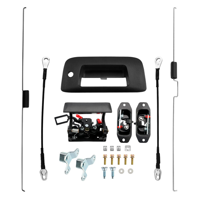 20928119 Tailgate Latch Handle Rebuild Kit for Chevy Silverado GMC Sierra 07 14