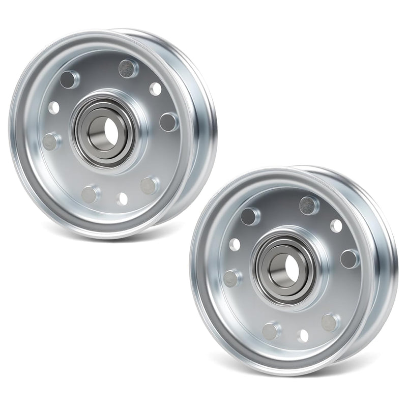 164090 Idler Flat Pulley for King Kutter RFM Series 4 5 6 ft Lawn Tractor