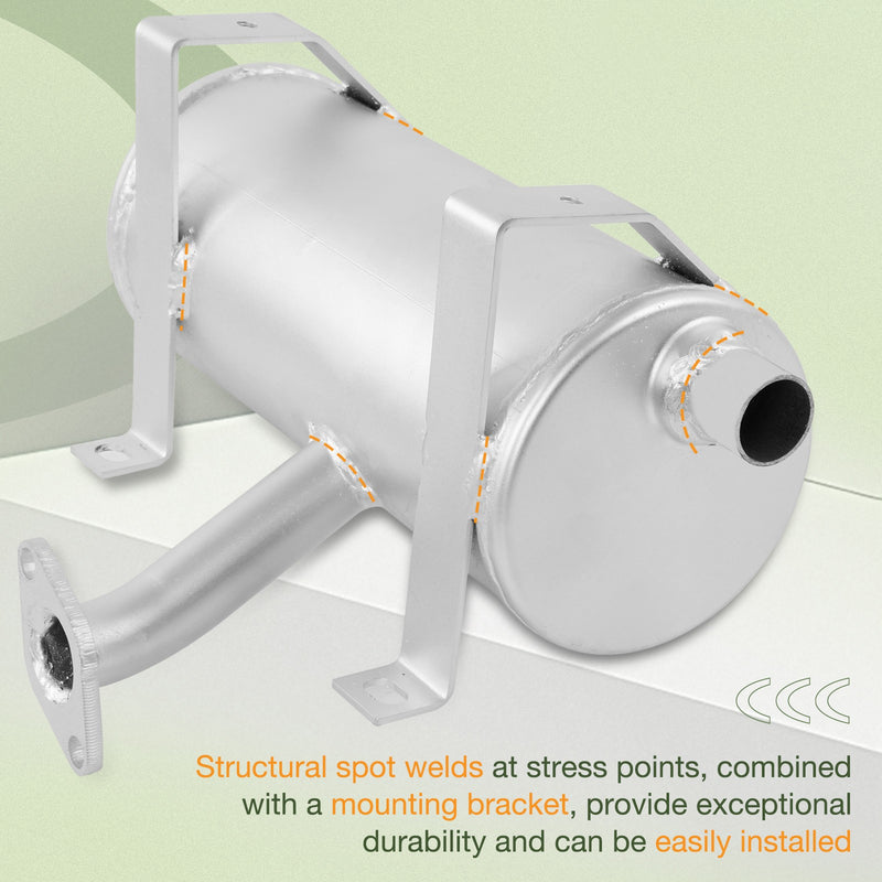 AM122848 Exhaust Muffler Silencer For John Deere LT133 Lawn Tractor Kohler 15HP