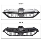 DURAFORCE HO1210147C Front Bumper Upper Grille Chrome for 2017-2019 for Honda CRV CR-V