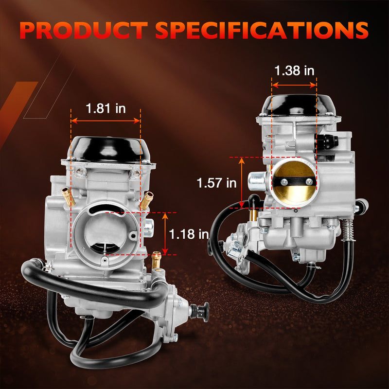 0470 362 0470 361 Carburetor Kit for Arctic Cat ATV 400 500 2x4 4x4 1998 2001