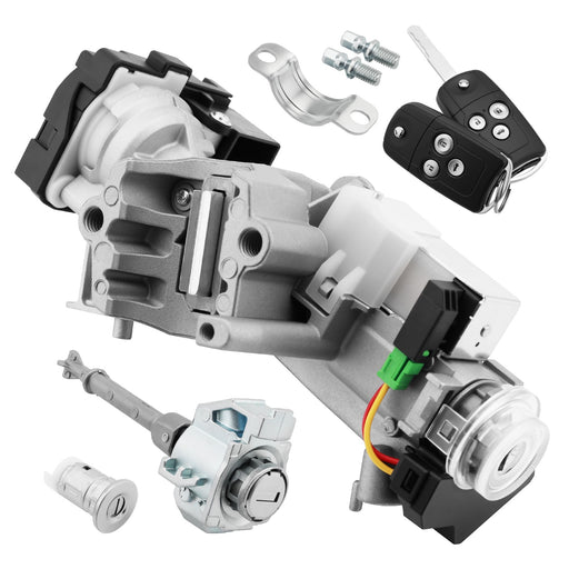 DURAFORCE Ignition Switch Lock Cylinder With Remote Keys Door Lock For Honda Civic 2012 14