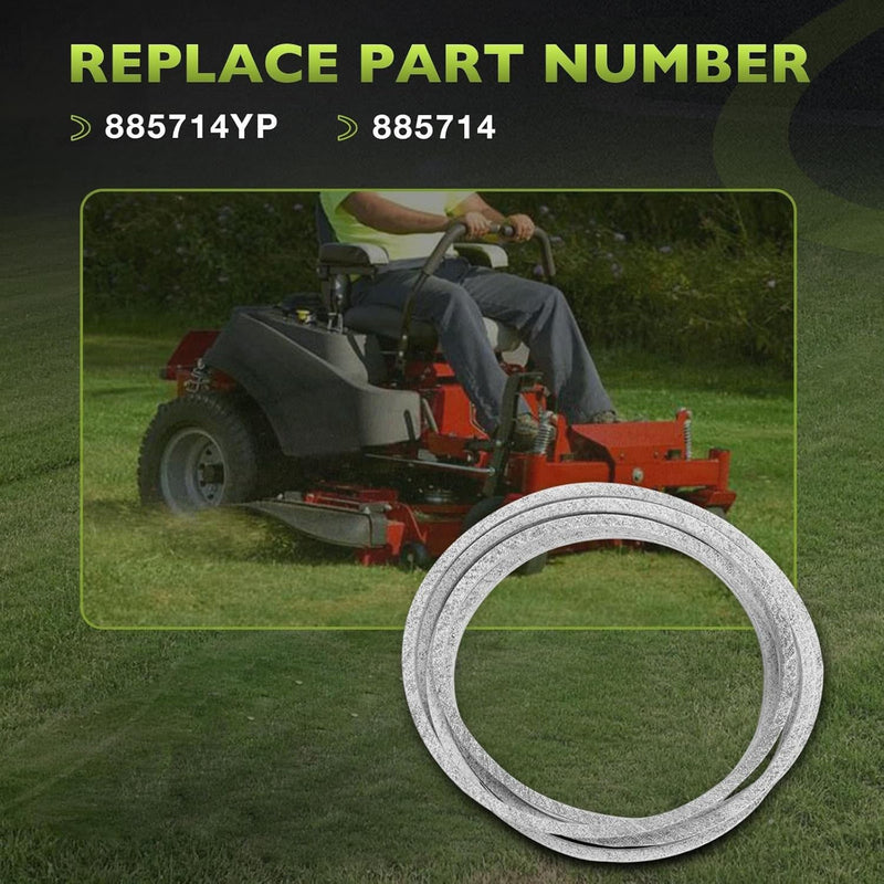 885714YP Mower Deck Drive Belt 112.48 X 0.5 For Ferris 400S Series 48 885714