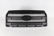 DURAFORCE Matte Black Front Bumper Grille W/O Camera Hole For 2015-2017 Ford F-150 F150