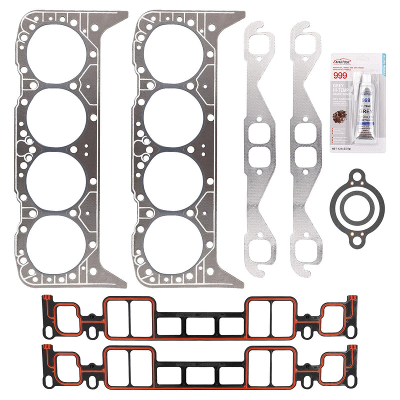 Cylinder Head Gasket Set for 350 CID Mercruiser Volvo Penta Crusader GM Marine