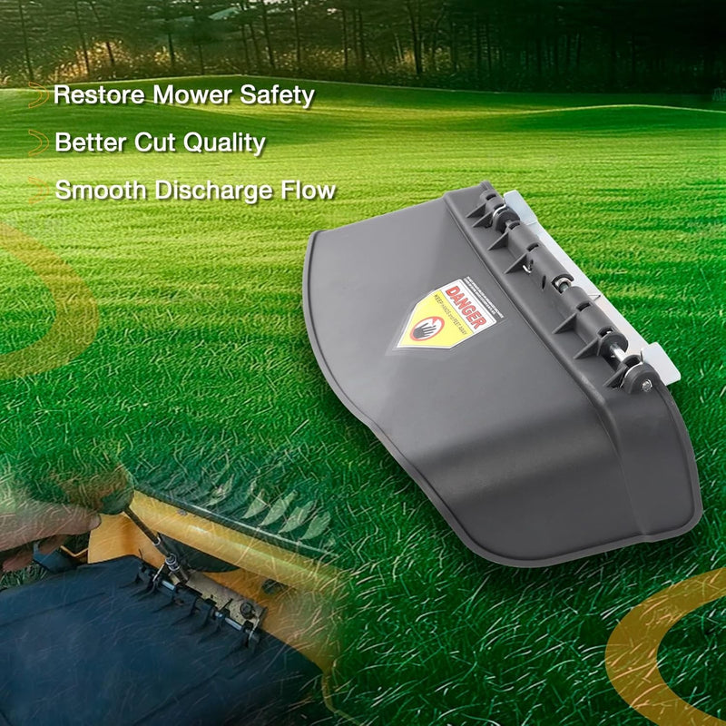 63105058 Mower Side Discharge Chute Grass Deflector for Cub Cadet RZT Troy Bilt