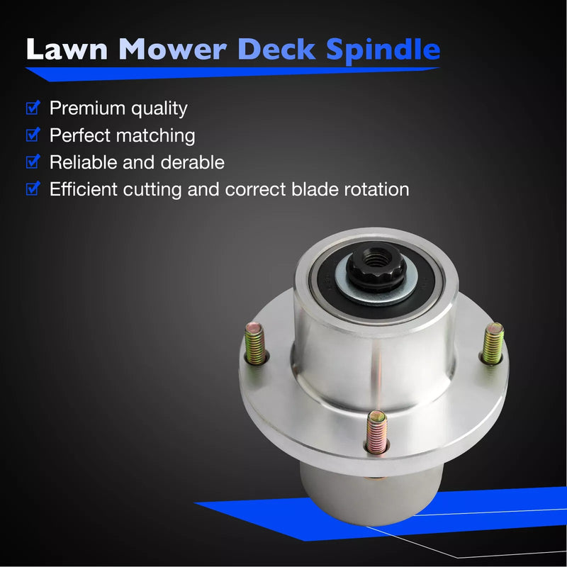 125981 Deck Blade Spindle for Hustler Fastrak Raptor SDX SD 48 54 60 Mower 2 Pcs