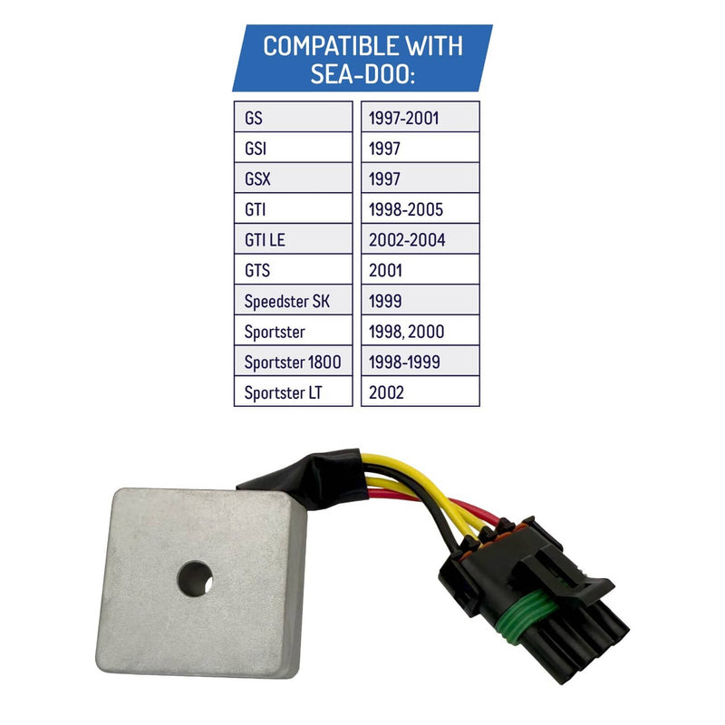 DURAFORCE Voltage Regulator Rectifier for SeaDoo GS GSI GSX GTI GTI LE GTS 278001239