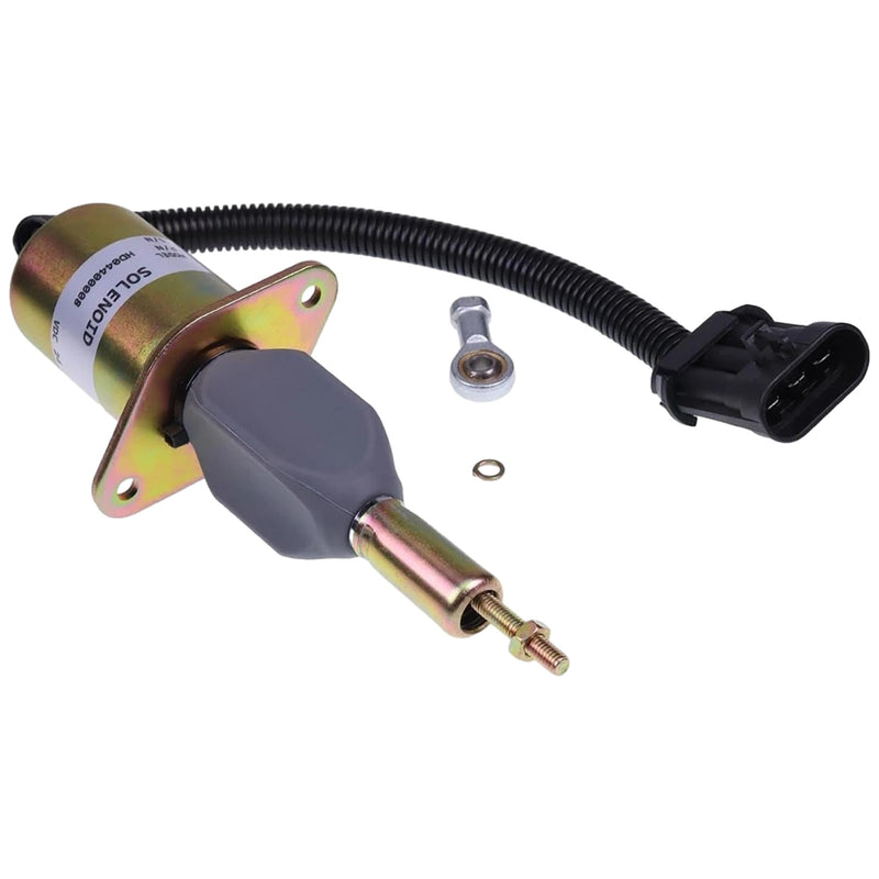 DURAFORCE 24V Stop Solenoid 3939019 SA-4889-24 for Cummins Engine C & B 5.9L & 8.3L