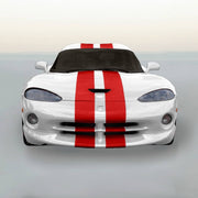 DURAFORCE 8 Inch Vinyl Rally Stripes Racing Stripe Bonus Kit for Dodge Viper SRT 10 GTS