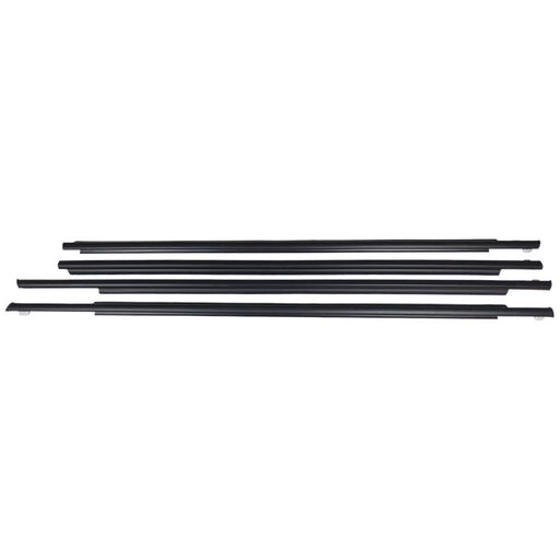 DURAFORCE Front Rear Door Belt Moulding Weatherstrips for Toyota Prius 2004 2009