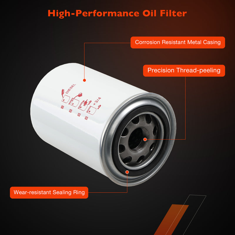 16403-EZ41A Oil Fuel Filter Kit for Nissan Titan XD 5.0L Cummins 2016 2019