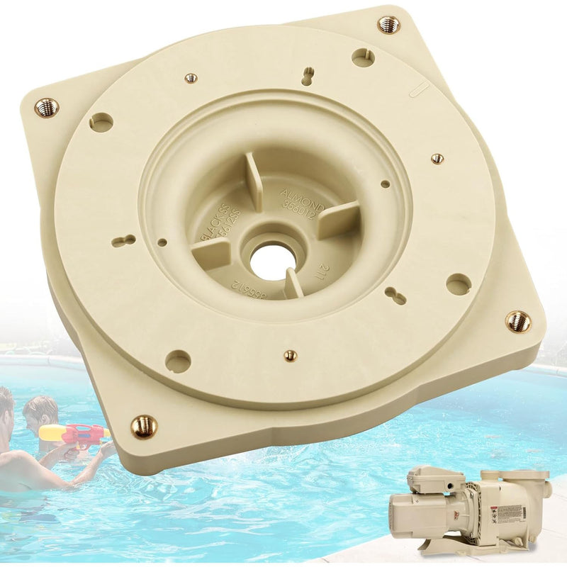 356012 Seal Plate Almond for Pentair SuperFlo Sta-Rite Pool Pump Mounting Plate