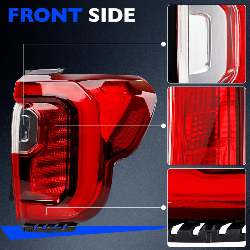LED Tail Light Brake Passenger Side for GMC Acadia 2020 2023 SL SLE SLT Denali