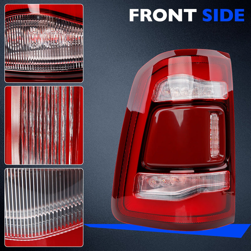 LED Reverse Brake Turn Signal Tail Lights for Dodge Ram 1500 2019 2024 2X