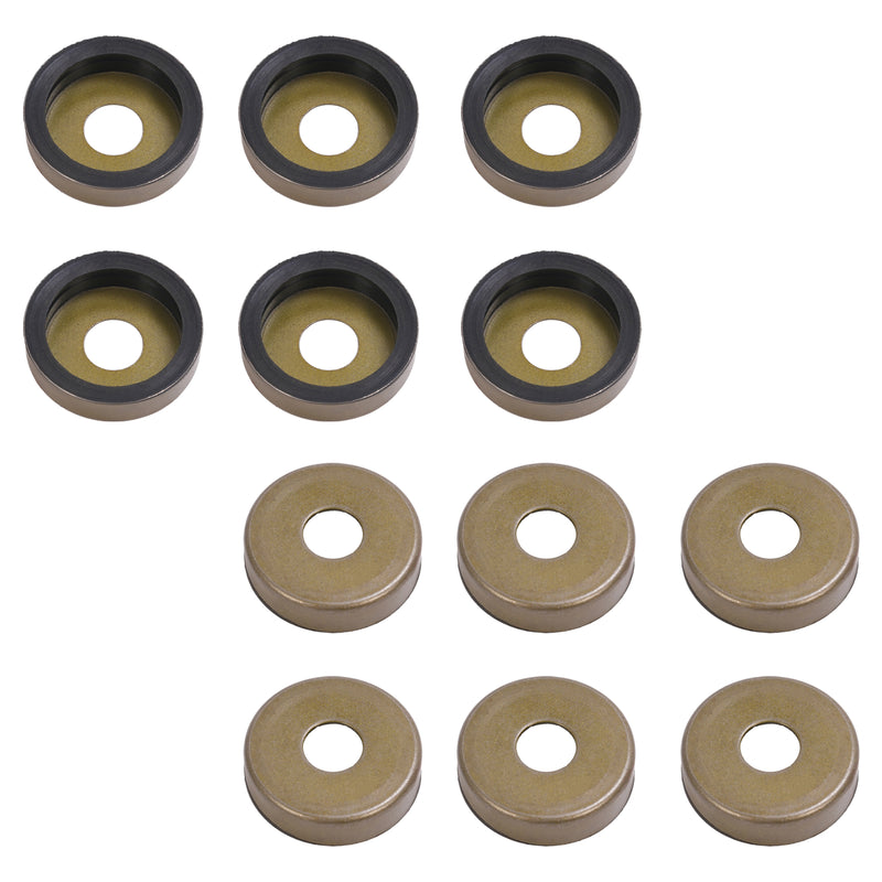 Front A Arm Bushing and Dust Cover Kit for Yamaha Banshee 350 YFZ350 Black Gold