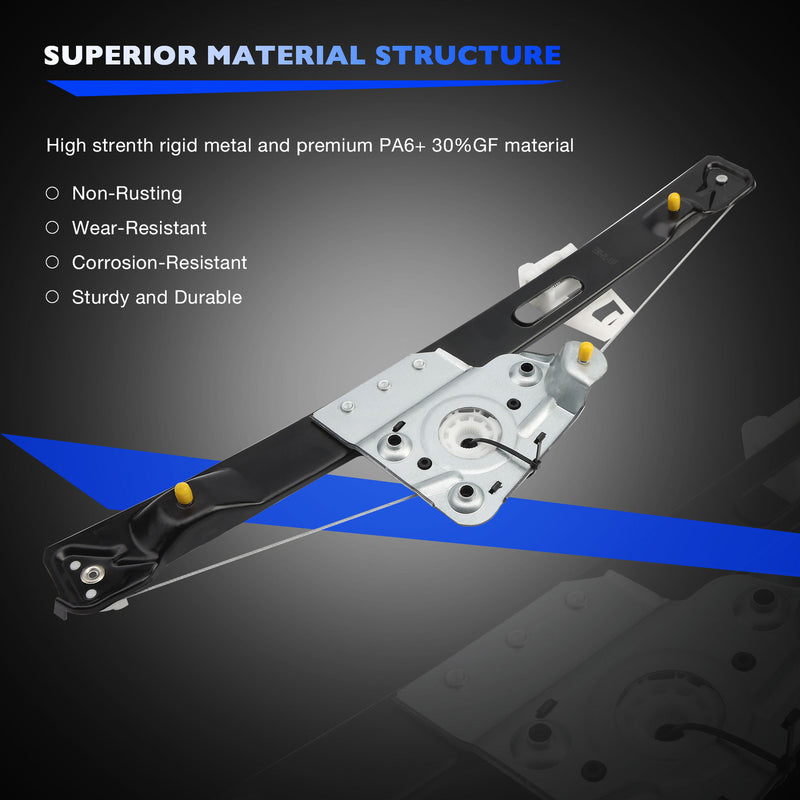 Power Window Regulator Rear Left for BMW E90 E91 328i 335i 330i 335d M3 323i