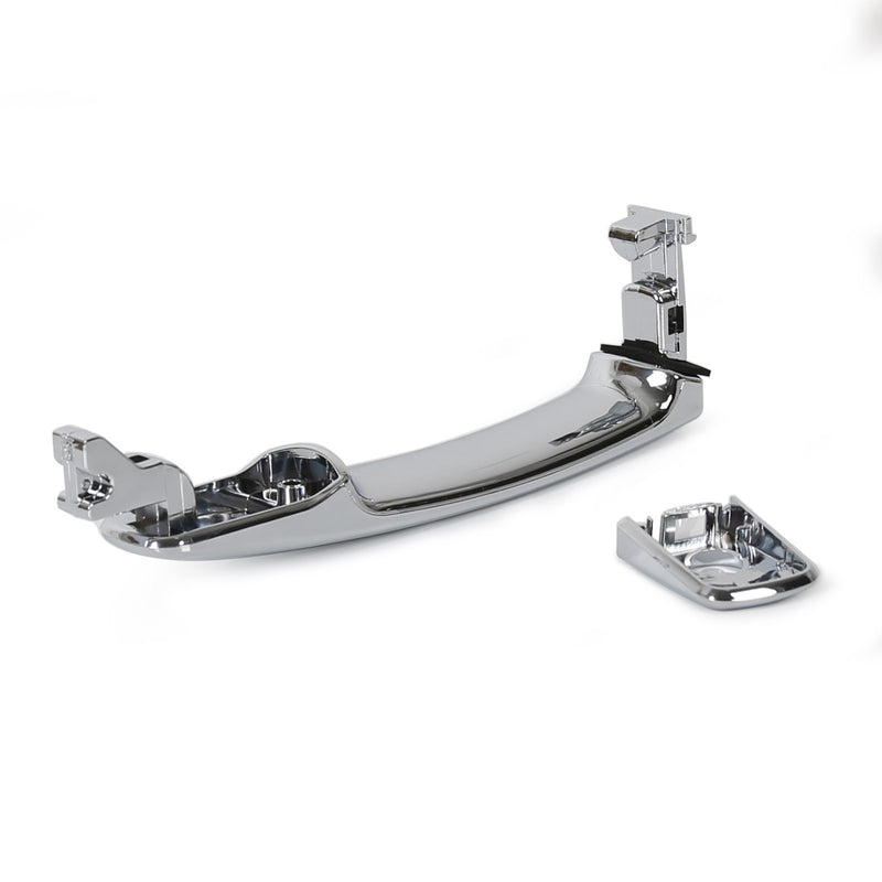 Door Handle Front Driver Side Outside Exterior Chrome for Nissan Rogue 2011-2015
