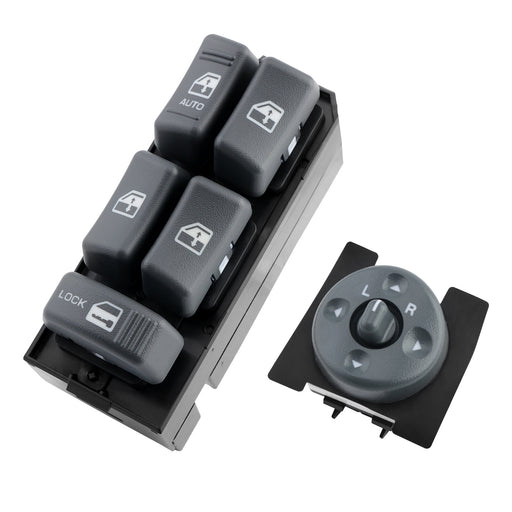 DURAFORCE Master Power Window Mirror Control Switch For Chevy GMC C K 1500 2500 3500 Tahoe