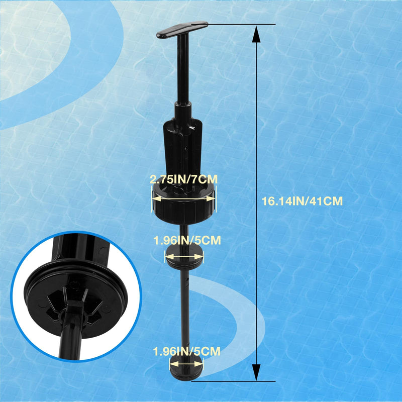 Piston Shaft Assembly for Pentair PVC Slide Pool & Spa Multiport Backwash Valve