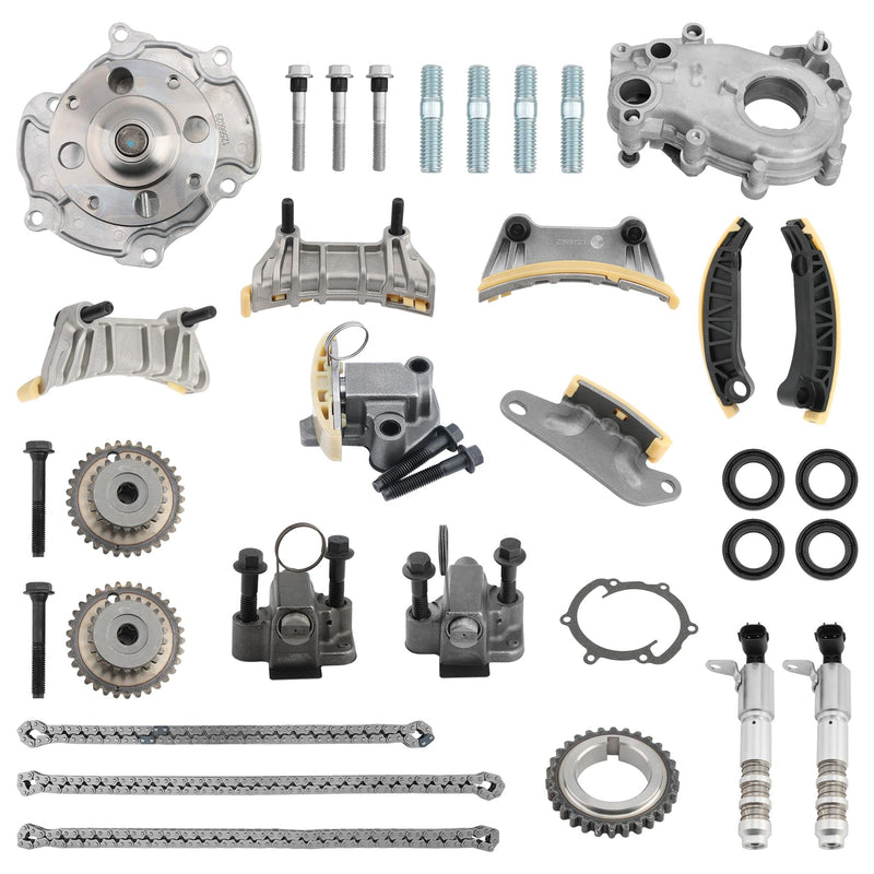 90753 Timing Chain Water Pump Kit for Chevy Colorado Camaro GMC Acadia 2007 2015