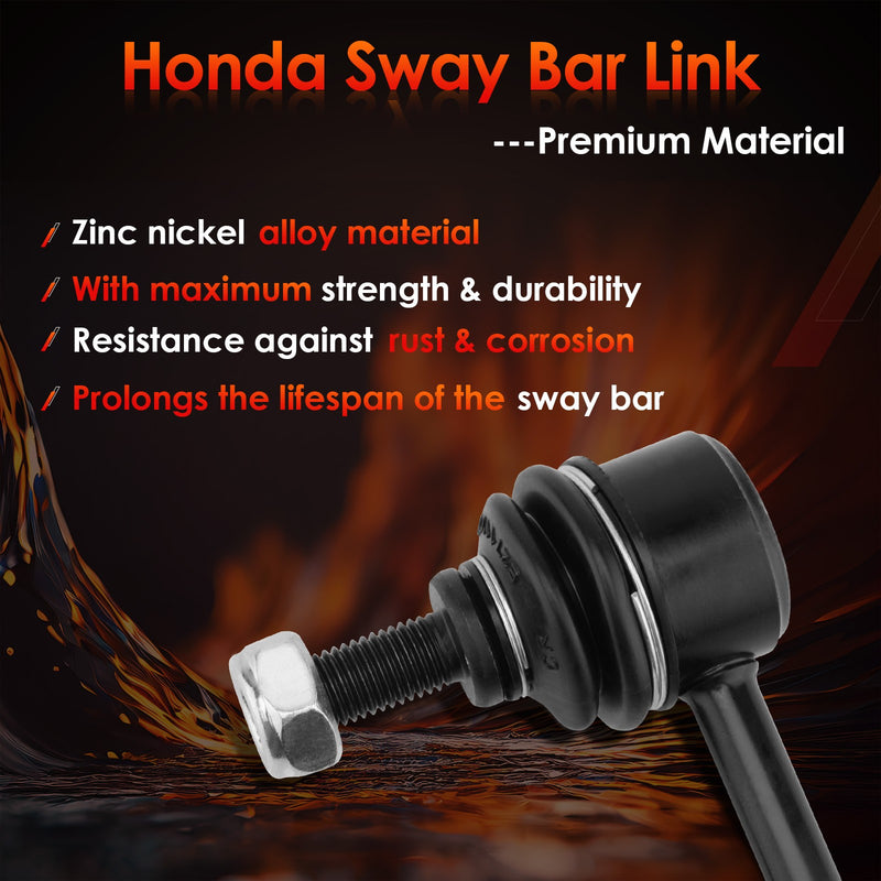K80369 Rear Left & Right Stabilizer Sway Bar End Links for Honda CRV 2002 2006