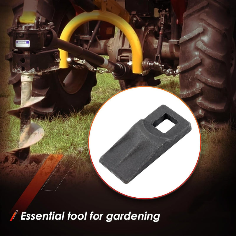3 Point Auger Cutting Edge with Screws for Heavy Duty Post Hole Digger Augers