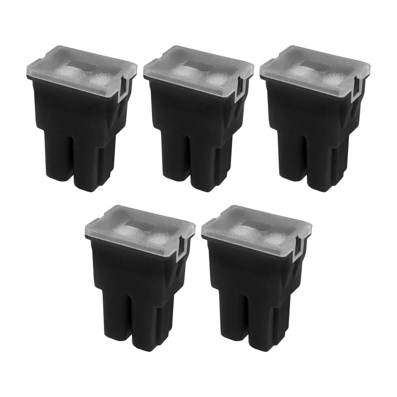 80A Straight Female Fuse Cartridge FLF PAL Auto Link for Car Truck RV SUV 5 Pack