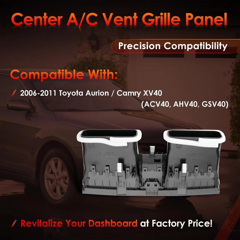 5566006030 Console Dash Center Air Vents Trim Insert for Toyota Aurion Camry