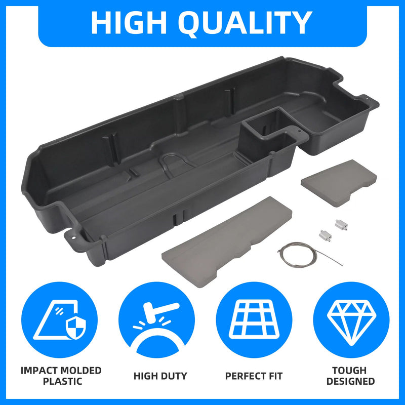 Under Seat Storage Box For Toyota Tundra Double Cab 2007-2021