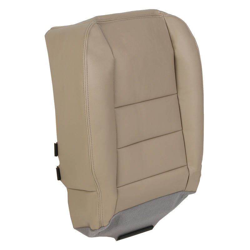 Left Driver Bottom Leather Seat Cover TAN for Ford F250 F350 Super Duty 2002-2007