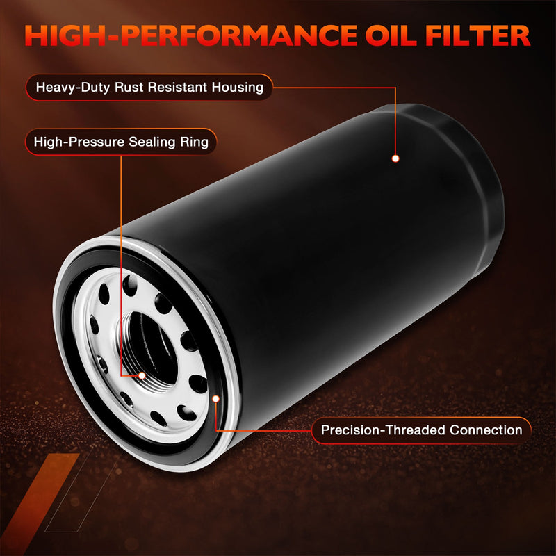 006000455F1 006000456F1 Air Oil Fuel Filter Kit For Mahindra 4540 4550 6 Piece