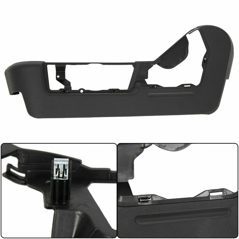 Driver Side Black Seat Track Cover for 2009-2014 Ford F150 F-150