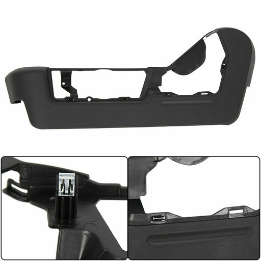 DURAFORCE Driver Side Black Seat Track Cover for 2009-2014 Ford F150 F-150