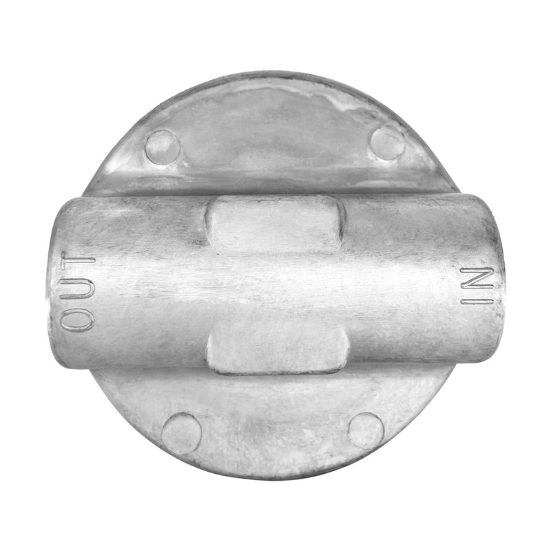 496 Fuel Transfer Tank Filter for Gasoline Diesel Water Separator with 1 NPT Cap