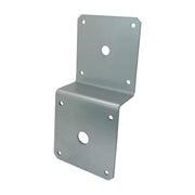 DURAFORCE Galvanized Deck Joist Tie Plate Z Bracket for 2x4 Cross Joist and 4x4 Post 10 Pack