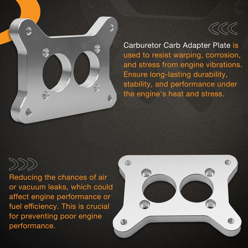 Carburetor Adapter Plate with Throttle Linkage for Jeep AMC CJ 258 4.2L 6 Cyl