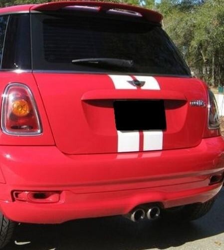 4 Inch Vinyl Bonnet Boot Rally Racing Stripe Decal Kit for Mini Cooper S
