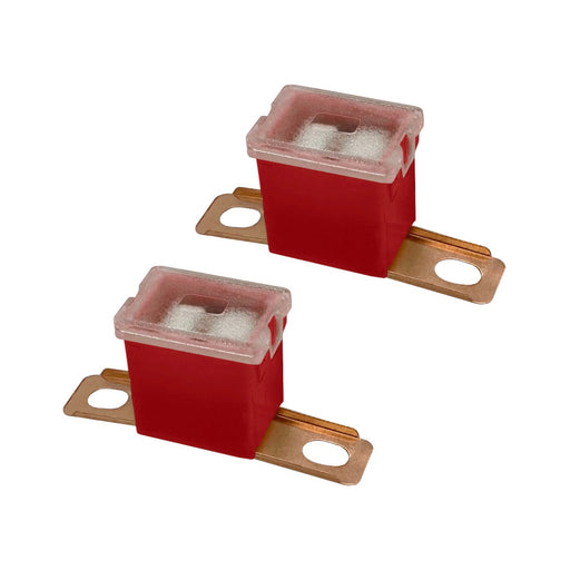 DURAFORCE 50A Bent Male 9/16 Inch Fuse Cartridge FLD PAL Auto Link for Car Truck RV SUV 2 Pack
