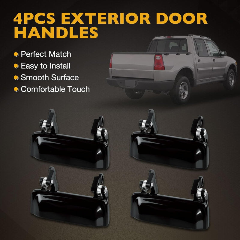 Exterior Interior Door Handles Left Right For Ford Explorer Mercury 98 05 8Pcs