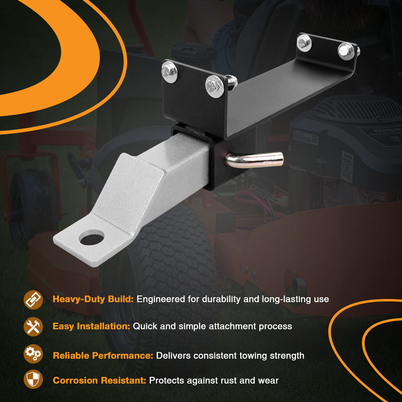 Black 2 Inch Trailer Hitch Receivers Kit for ZT Elite Magnum Avengers Mavericks