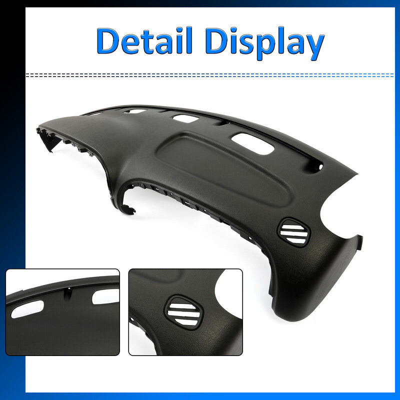Dash Instrument Panel Pad Replacement Vent for 1998-2002 Dodge Ram 1500 2500 3500