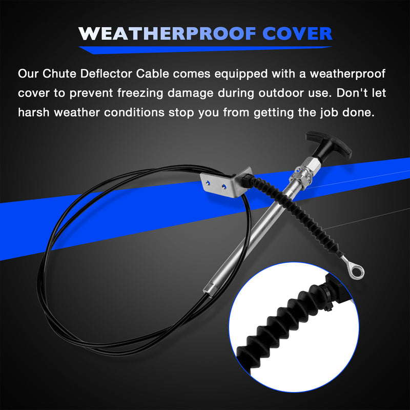 AM134404 Spout Control Input Cable for John Deere 44 Inch Snow Blower X340 X500