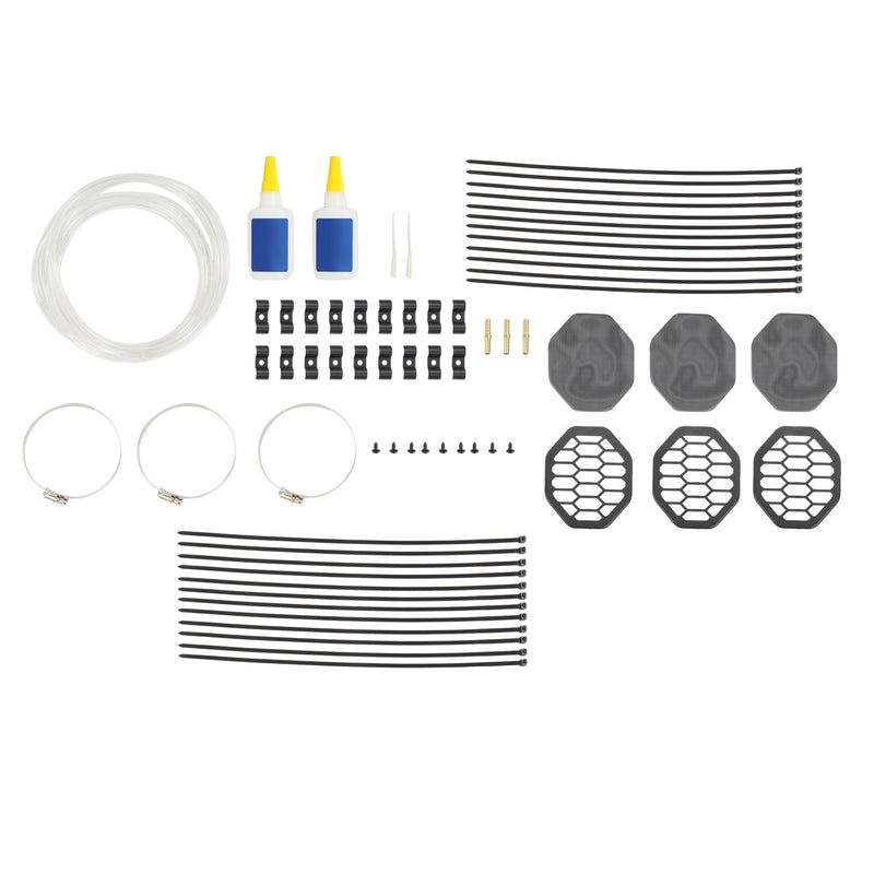 Snorkel Riser Kit for 2016-2021 Polaris RZR Turbo 4 S 4 XP 4 Painted Black