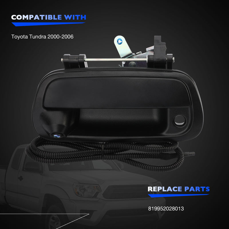 Tailgate Handle Rear Backup Camera Wiring Harness for Toyota Tundra 2000 2006